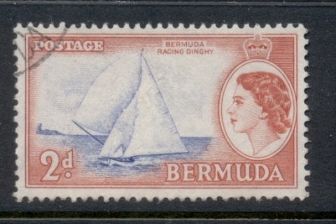 Bermuda-1953-58-QEII-Pictorial-2d-FU