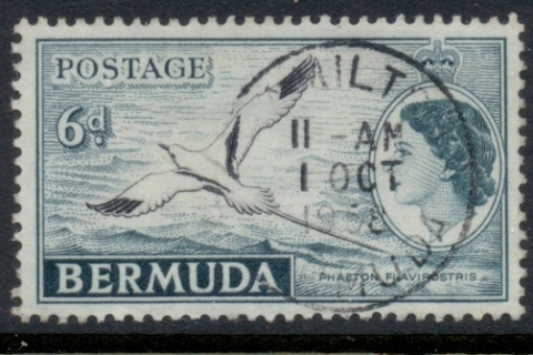 Bermuda-1953-58-QEII-Pictorial-6d-FU