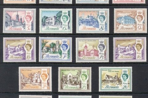 Bermuda-1962-65-QEII-Pictorials-MLH