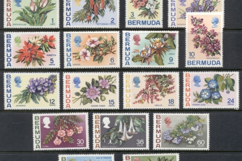 Bermuda-1970-Pictorial-Flowers-MLH