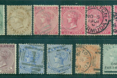 Bermuda-1980-on-QV-Assorted-MH-FU-Lot55196