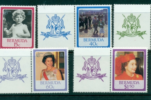 Bermuda-1986-QEII-60th-Birthday-labels-MUH-Lot30197