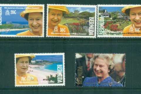 Bermuda-1992-QEII-Royal-Accession-to-Throne