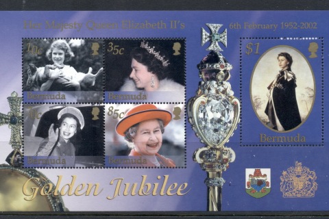 Bermuda-2002-QEII-50th-Anniversary-of-Reign-MS-MUH