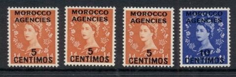 Morocco-Agencies-1954-55-QEII-Asst-Opts-MLH