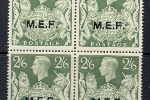 BFPO-MEF-1942-43-KGVI-Portrait-2-6d-blk4-light-gum-tones-MUH