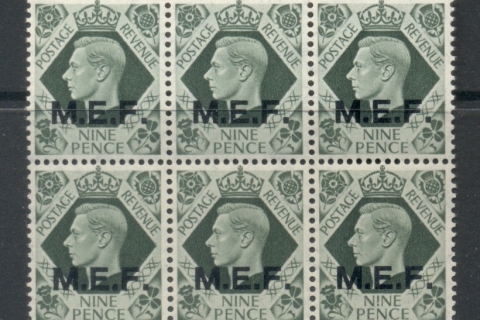 BFPO-MEF-1942-43-KGVI-Portrait-9d-blk6-MUH