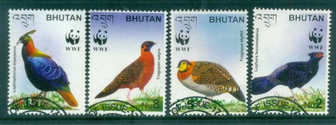 Bhutan 2003 WWF Bhutanese Pheasants