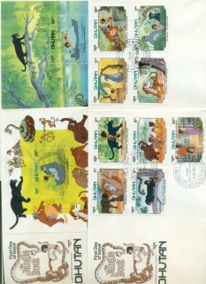 Bhutan-1982-Disney