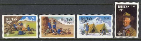 Bhutan-1982-Scouts-MUH-Lot11369