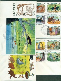 Bhutan-1983-Disney