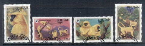 Bhutan-1994-WWF-Golden-Langur