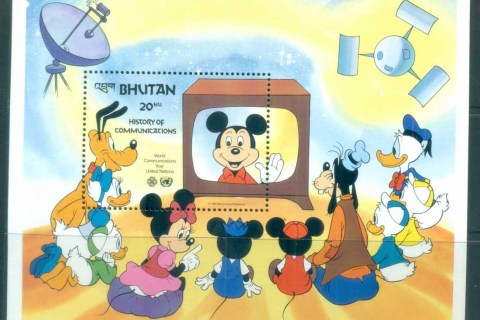 Bhutan-1983-Disney