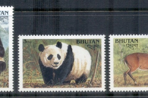 Bhutan-1990-Wildlife-Asst Panda