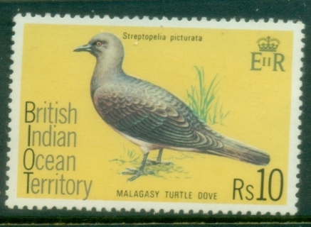 BIOT-1975-Pictorial-10r-Bird-Malagasy-Turtle-Dove-MUH
