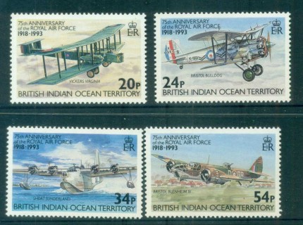 BIOT-1993-RAF-75th-Anniv-MS-MUH-lot80000