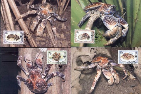 BIOT-1993 WWF Coconut Crabs FDC