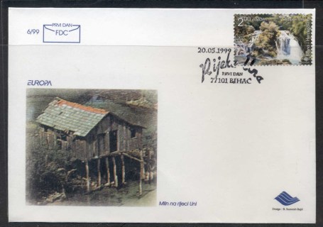 Bosnia-Herzegovina-1999-Europa-Nature-Parks-FDC