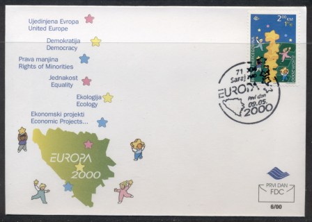 Bosnia-Herzegovina-2000-Europa-Field-of-Stars-FDC_2