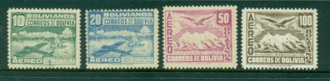 Bolivia-1941-Airmail-Post-Perf-14-5-Counterfeits-MUH