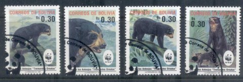 Bolivia-1991-WWF-Spectacled-Bear-FU