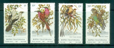 Bophuthatswana-1980-Birds-MUH