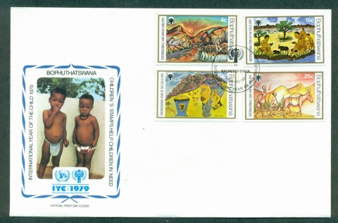 Bophuthatswana-1979-IYC-International-Year-of-the-Child-FDC-lot32064