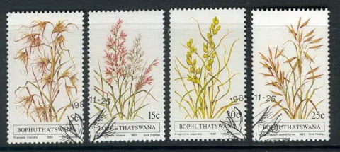 Bophuthatswana-1981-Grasses-FU-Lot12078