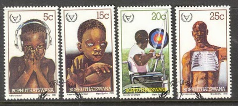 Bophuthatswana-1981-Year-of-Disabled-FU-Lot12059