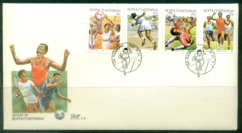 Bophuthatswana-1987-Sport-in-Bophuthatswana-FDC