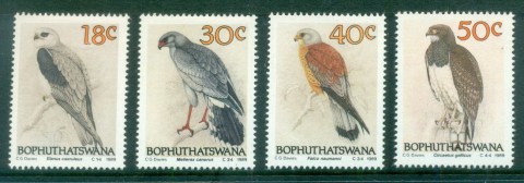 Bophuthatswana-1989-Birds-of-Prey-MUH