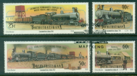Bophuthatswana-1991-Locomotives-FU