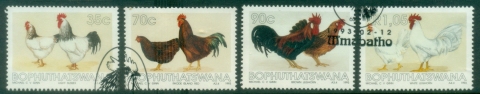 Bophuthatswana-1993-Birds-Chickens-FU
