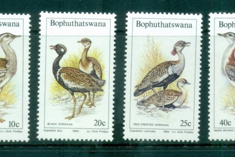 Bophuthatswana-1983-Birds-MUH