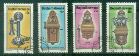 Bophuthatswana-1983-Telephones-FU