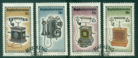 Bophuthatswana-1984-Telephones-FU