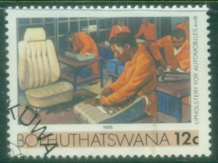 Bophuthatswana-1985-89-Pictorial-12c-Automobile-Upholstery-Factory-FU