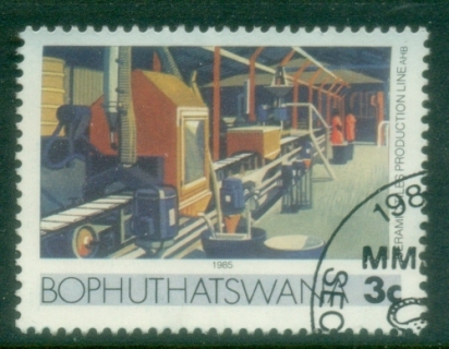 Bophuthatswana-1985-89-Pictorial-3c-Ceramic-Tile-Production-Line-FU