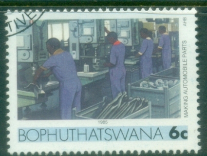 Bophuthatswana-1985-89-Pictorial-6c-Automobile-Parts-FU