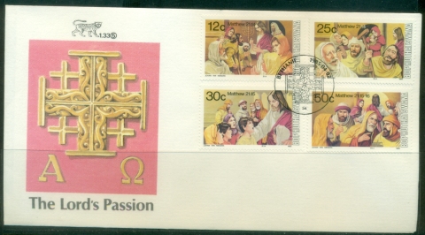 Bophuthatswana-1985-The-Lords-Passion-FDC