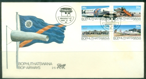 Bophuthatswana-1986-Bophuthatswana-Airways-FDC