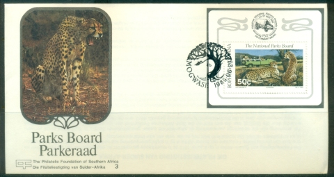 Bophuthatswana-1986-National-Parks-Board-MS-FDC