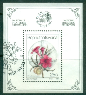 Bophuthatswana-1987-Wildflowers-MS-FU