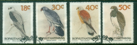 Bophuthatswana-1989-Birds-of-Prey-FU