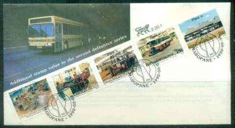 Bophuthatswana-1990-Transport-Definitives-FDC