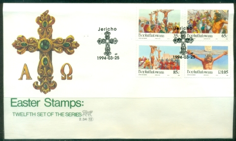 Bophuthatswana-1994-Easter-FDC