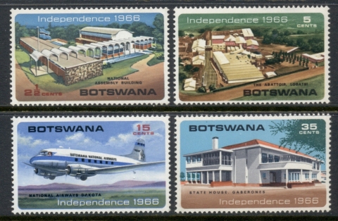 Botswana-1966-Republic-Establishment-MUH