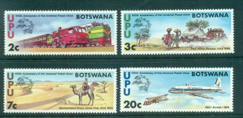 Botswana-1974-UPU-Centenary-MUH-lot56308