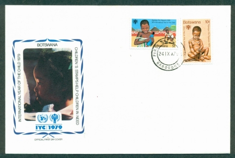 Botswana-1979-IYC-International-Year-of-the-Child-FDC-lot32066