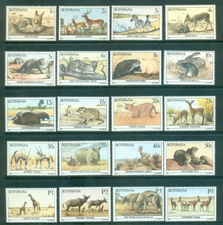 Botswana-1987-Wildlife-Conservation-MLH-Lot55334